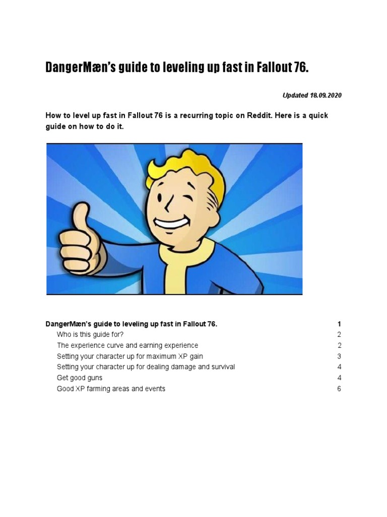 Fallout 4 Max Level: How to Level Up? 