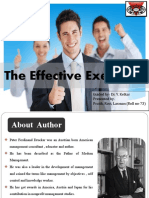 The Effective Executive