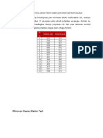 Sign test SPSS