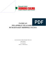 SK Pelaporan Nilai Kritis