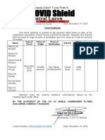 COVID Shield: Central Luzon