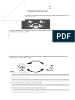 Performance Tasks in Science 9 - M3&4