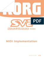 SV-2 MIDI Implementation