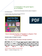 Find The Number of Triangles in The Given Figure