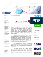 Legalitas Hukum Laboratorium - TRAINING ISO 17025 - Telp - WA 0858 4236 5251 - LABORATORIUM - KONSULTAN ISO 17025