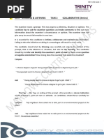 ISE II Speaking Exam Guide | PDF | Conversation | Grammatical Tense