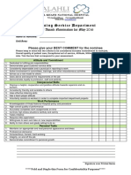 Star Award Evaluation Form