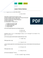 PHYS 1120 Simple Harmonic Motion Solutions