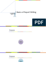 Basics of Report Writing Guide