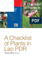 A Checklist of Plants in Lao PDR