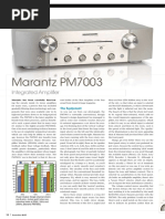 Marantz PM7003: Integrated Amplifi Er