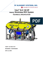Triton XLX 150 HP Heavy Workclass ROV System: Perry Slingsby Systems, Inc