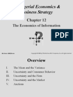 Managerial Economics & Business Strategy: The Economics of Information