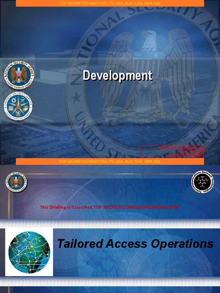 Tailored Access Operations Overview | PDF | Voice Over Ip | Cyberwarfare
