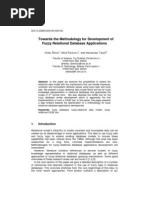 2011 - Towards the Methodology for Development of Fuzzy Relational Database Applications