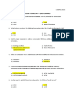 Building Technology 4 Questionnaires