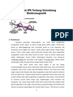 Makalah IPA Tentang Gelombang Elektromagnetik