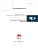 Huawei Radio NetWork Planning User GuideV1.0