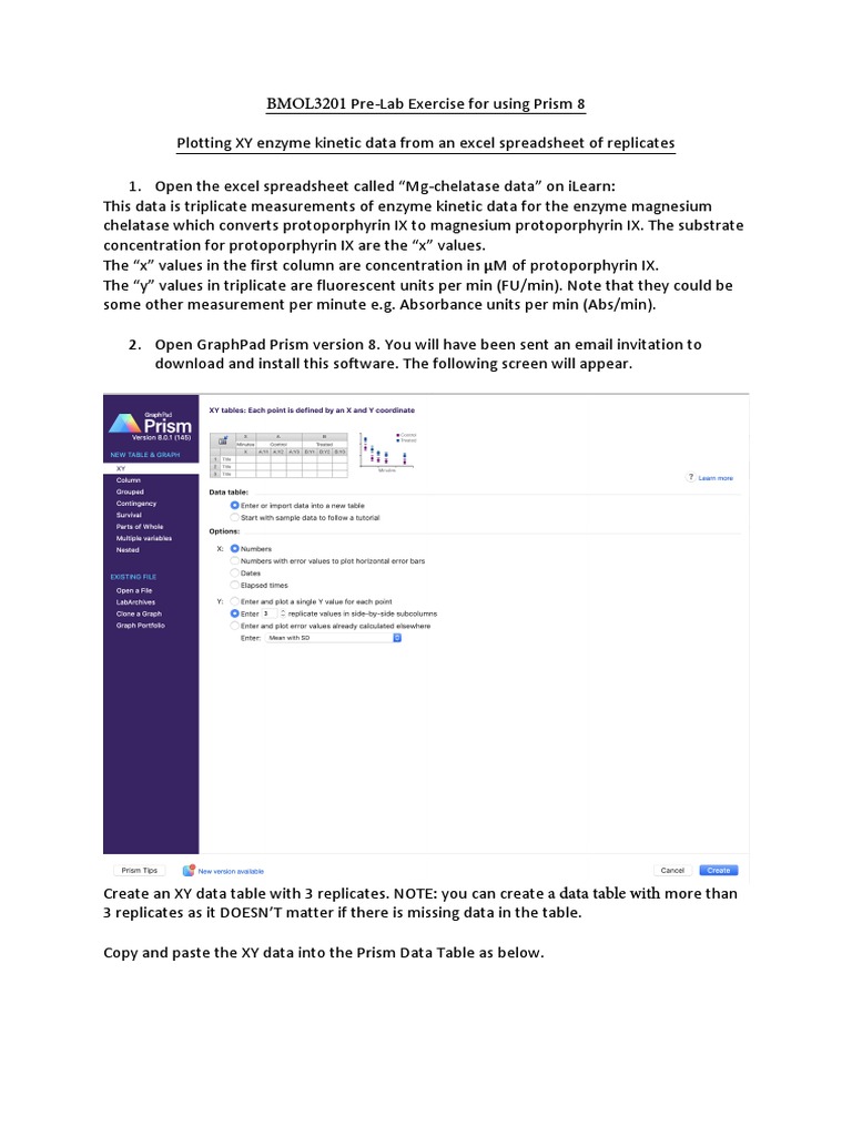 Enzyme PreLab Exercise PDF Enzyme Page Layout