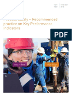 Process Safety Reccomended Practice KPI