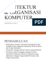 Pertemuan 2 - Organisasi Dan Arsitektur Komputer