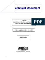 Use of Electronic Braking Systems (Ebs) With Allison Transmissions