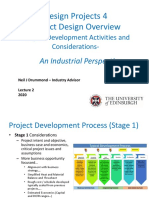 Design Projects 4 Project Design Overview: Project Development Activities and Considerations