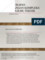 Penerapan Bilangan Kompleks Pada Ilmu Teknik