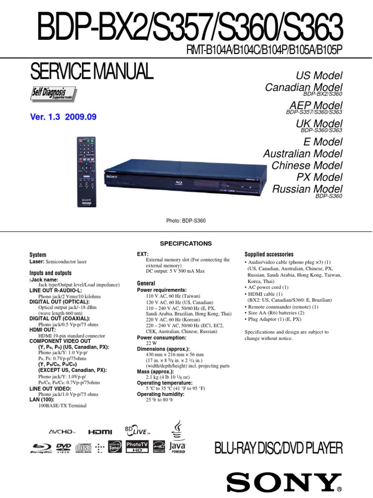 service-manual-sony-bdp-bx2-s357-s360-s363 | Electrical Connector |  Soldering