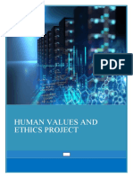 Human Values and Ethics Project