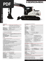 Hitachi ZX138MF Excavator Specs | PDF | Private Transport