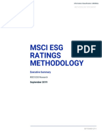 MSCI ESG Ratings Methodology - Exec Summary 2019