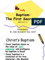 Baptism: The First Sacrament