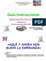 Guía Instruccional: Educacion en La Fe