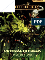 Pathfinder 2e - Critical Hit Deck - Full Sheets