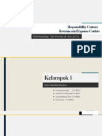 Responsibility Centers-Revenue and Expense Pertemuan Ke 4