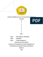 (LAPORAN MINGGU 3) ASUHAN KEPERAWATAN ANAK DENGAN DEMAM TYPOID