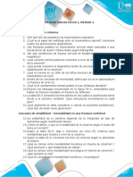 Cuestionario Patologia Radiologica I - Unidad 2. Tarea 2 - Parcial 1