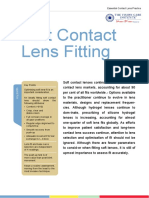 Soft Contact Lens Fitting: - Adequate Movement For Tear Exchange 0.2 - 0.4mm
