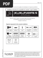 (K), (M), (P) 480TB/G: Installation Instructions For Separable Tee Connector - Type C Interface