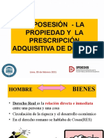 Posesion Propiedad y Prescripcion Adquisitiva 05 Febrero 2021 Sesion 1