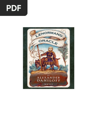 Alexander Daniloff Lenormand Oracle