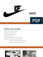 Presentacion de Nike