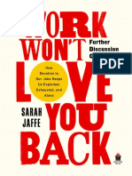 Work Won't Love You Back - Further Discussion Questions