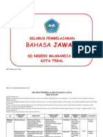 Silabus Bahasa Jawa 2