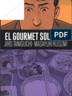Taniguchi Jiro - El Gourmet Solitario (Comic)