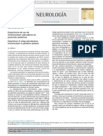 Neurología: Carta AL Editor