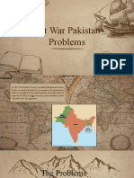 Political Problems of Post War Pakistan