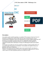 Construisez Votre Machine CNC (Tous Makers !) PDF - Télécharger, Lire