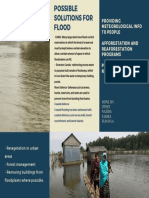 Possible Solutions For Flood